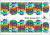 Слайдер-дизайн Цветные капли из каталога Слайдер дизайн для ногтей, в интернет-магазине BPW.style