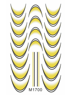 Слайдер Mezze набор Френч двойной (без вырезания) из каталога Слайдеры MEZZE Наборы 8 шт, в интернет-магазине BPW.style