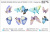 Слайдер-дизайн Бабочки из каталога Цветные на любой фон, в интернет-магазине BPW.style