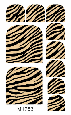 Слайдер Mezze набор Педикюр дикий мир из каталога Слайдеры MEZZE Наборы 8 шт, в интернет-магазине BPW.style