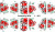 Слайдер-дизайн Красные розы из каталога Цветные на светлый фон, в интернет-магазине BPW.style
