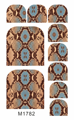 Слайдер Mezze набор Педикюр дикий мир из каталога Слайдеры MEZZE Наборы 8 шт, в интернет-магазине BPW.style