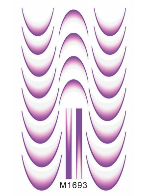 Слайдер Mezze набор Френч овал (без вырезания) из каталога Слайдеры MEZZE Наборы 8 шт, в интернет-магазине BPW.style