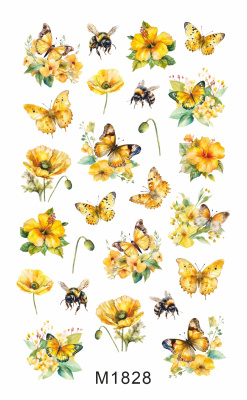 Слайдер Mezze набор Бабочки из каталога Слайдеры MEZZE Наборы 8 шт, в интернет-магазине BPW.style