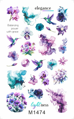 Слайдер Mezze набор Цветы из каталога Слайдеры MEZZE Наборы 8 шт, в интернет-магазине BPW.style