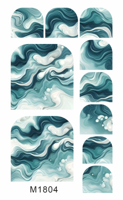 Слайдер Mezze набор Педикюр мрамор из каталога Слайдеры MEZZE Наборы 8 шт, в интернет-магазине BPW.style