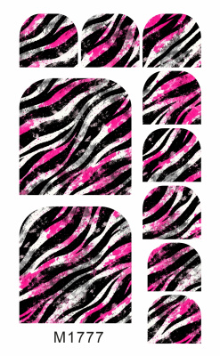 Слайдер Mezze набор Педикюр дикий мир из каталога Слайдеры MEZZE Наборы 8 шт, в интернет-магазине BPW.style