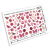 Слайдер-дизайн Микс красные бабочки и цветы из каталога Цветные на любой фон, в интернет-магазине BPW.style