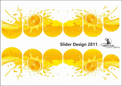 Слайдер-дизайн Апельсиновый сок из каталога Цветные на светлый фон, в интернет-магазине BPW.style